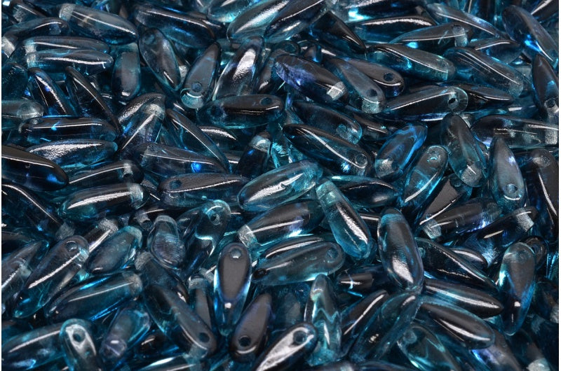 Dagger Beads, Crystal 48603 (00030-48603), Glass, Czech Republic