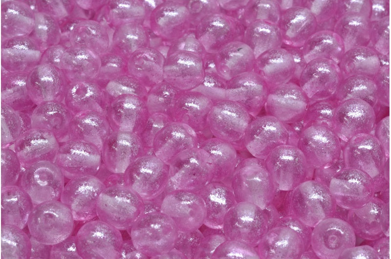 ラウンドドラックビーズ、クリスタル 541002 (00030-541002)、ガラス、チェコ共和国