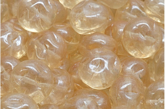 Monon Stone Beads, Crystal Luster Brown Full Coated (00030-14413), Glass, Czech Republic