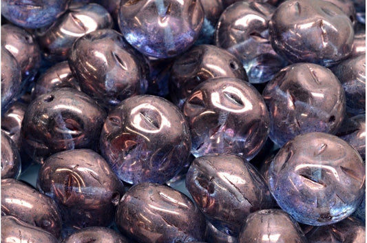 Monon Stone Beads, Crystal Purple (00030-15726), Glass, Czech Republic