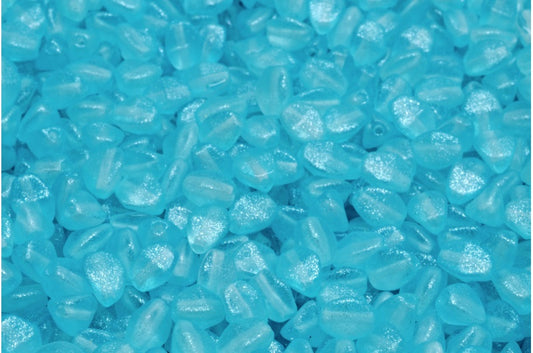 Pinch Beads, Crystal Blue (00030-542001), Glass, Czech Republic