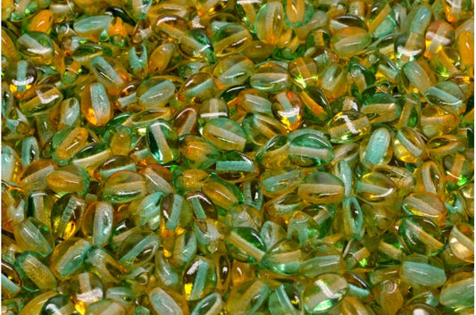 Pinch Beads, Crystal 48024 (00030-48024), Glass, Czech Republic