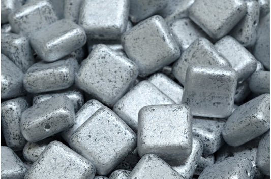 Square Beads, Crystal 4301 (00030-04301), Glass, Czech Republic