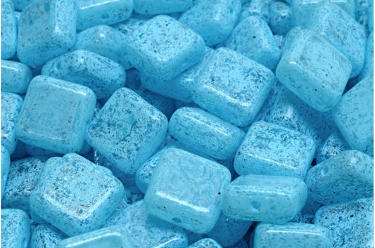 Square Beads, Crystal 4308 (00030-04308), Glass, Czech Republic