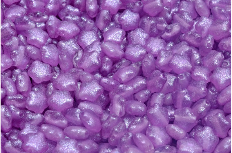 扁平星形珠，水晶 542004 (00030-542004)，玻璃，捷克共和国