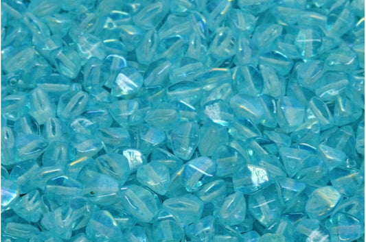 Pinch Beads, Crystal Ab Light Aqua Blue (00030-28701-34308), Glass, Czech Republic