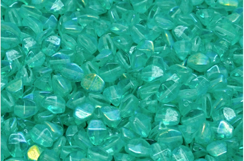 Pinch Beads, Crystal Ab Light Turquoise (00030-28701-34309), Glass, Czech Republic