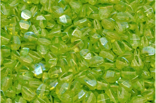 Pinch Beads, Crystal Ab Light Green (00030-28701-34310), Glass, Czech Republic