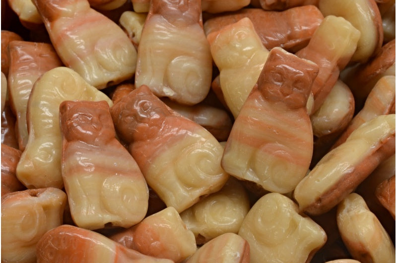 猫珠，R1741 (r1741)，玻璃，捷克共和国