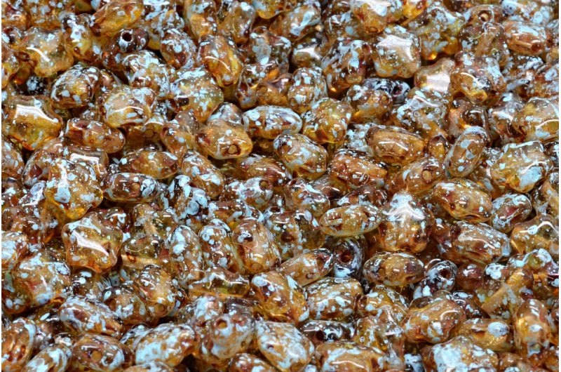 フラットスタービーズ、クリスタルトラバーチン 94308 (00030-86800-94308)、ガラス、チェコ共和国