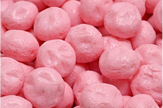 Monon Stone Beads, White Etched Warm Purple Spotted (02010-etch-33304), Glass, Czech Republic