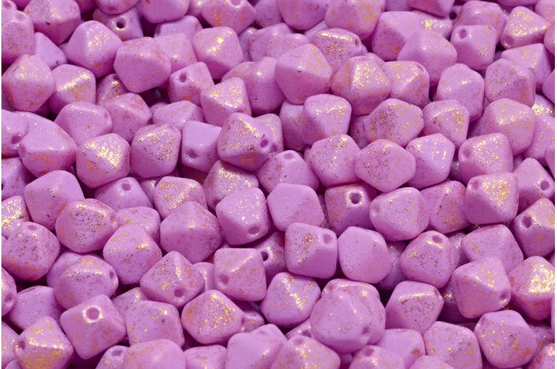 Bicone Beads, White 33606 M0035 (02010-33606-m0035), Glass, Czech Republic