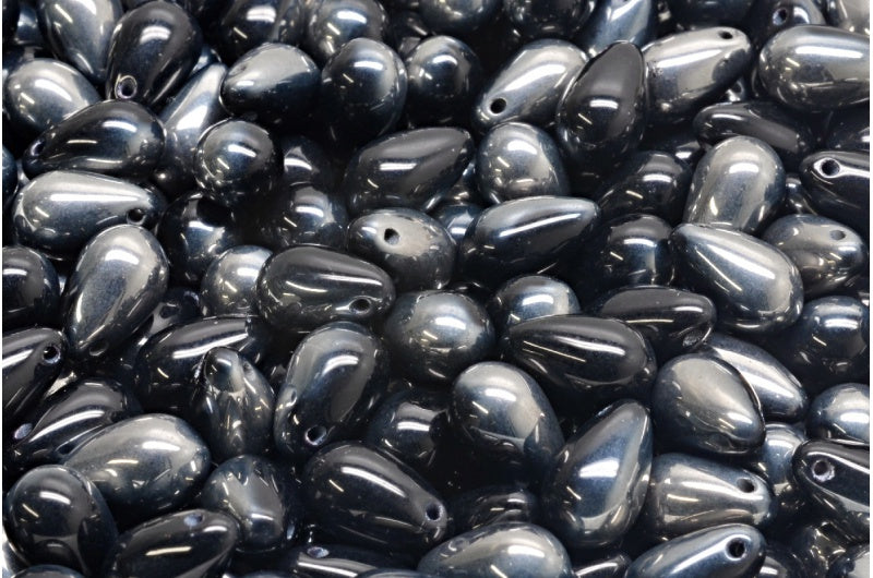 滴珠，黑色镀铬 (23980-27401)，玻璃，捷克共和国