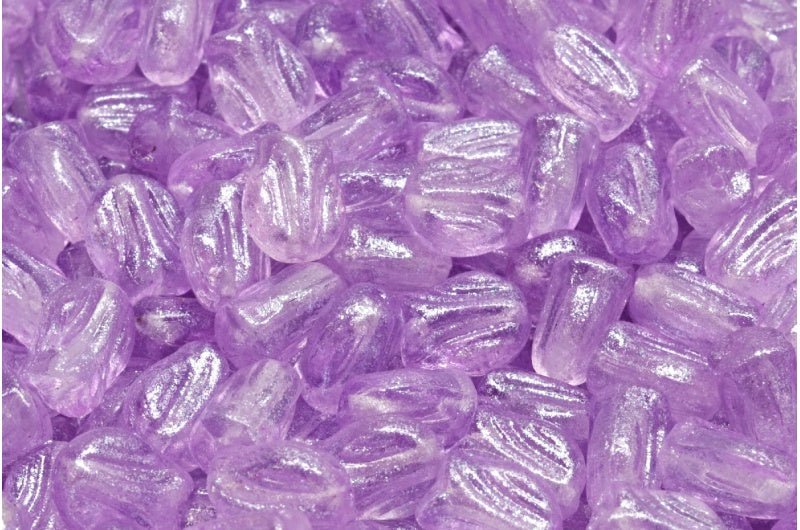 Mini Tulip Beads, Crystal 541004 (00030-541004), Glass, Czech Republic