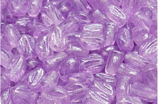Mini Tulip Beads, Crystal 541004 (00030-541004), Glass, Czech Republic