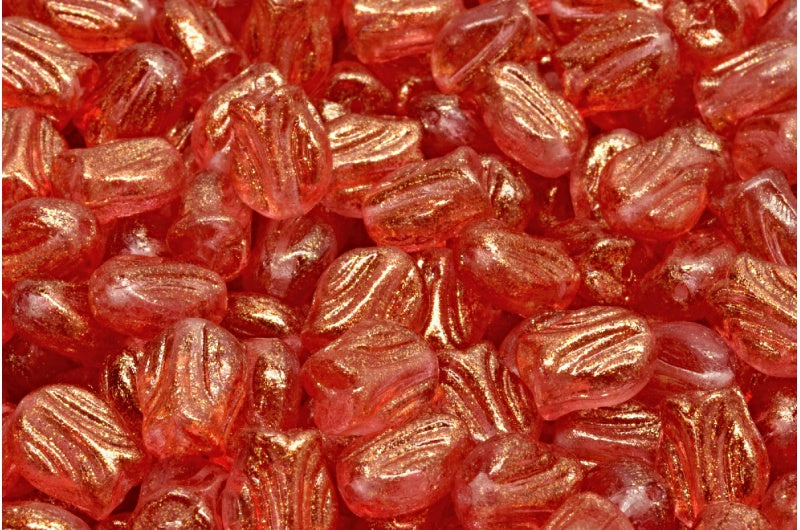 Mini Tulip Beads, Crystal 541011 (00030-541011), Glass, Czech Republic
