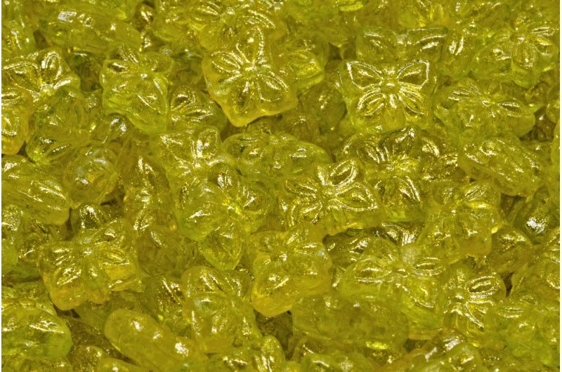 Butterfly Beads, Crystal 541009 (00030-541009), Glass, Czech Republic