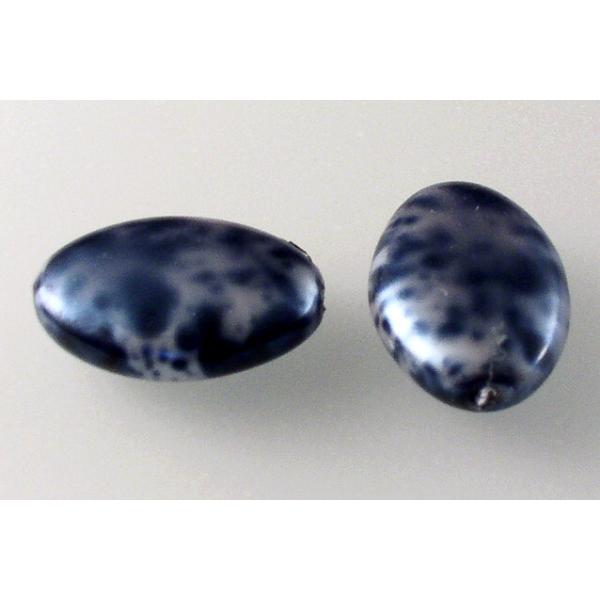 オーバルビーズ、84488 (84488)、ガラス、チェコ共和国