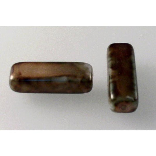 長方形ビーズワックスコーティング、84193（84193）、ガラス、チェコ共和国