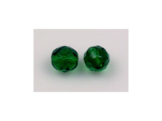 OUTLET 250g Round Faceted Fire Polished Beads, 50040 (50040), Glass, Czech Republic