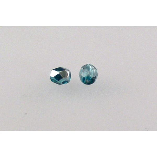 Fire Polished Faceted Beads Round 4 mm, Crystal 28564 (30-28564), Bohemia Crystal Glass, Czechia 15119001