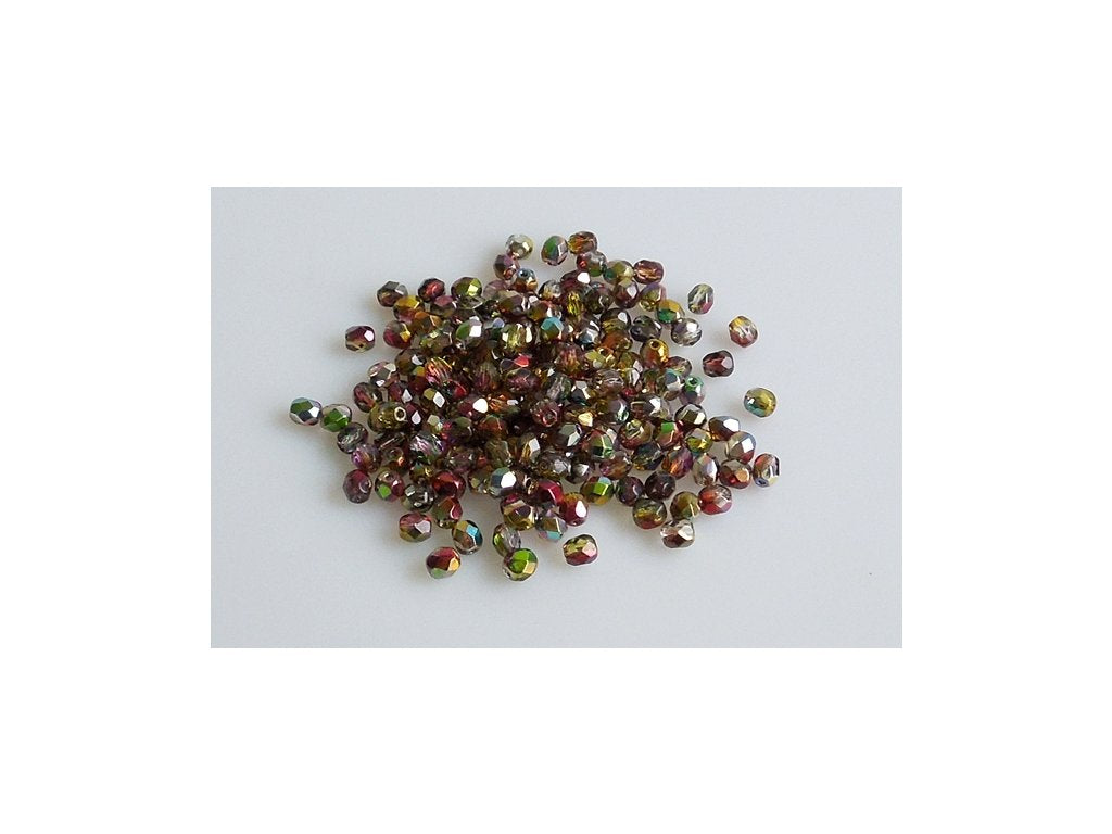 Fire Polished Faceted Beads Round 00030/48301 Glass Czech Republic