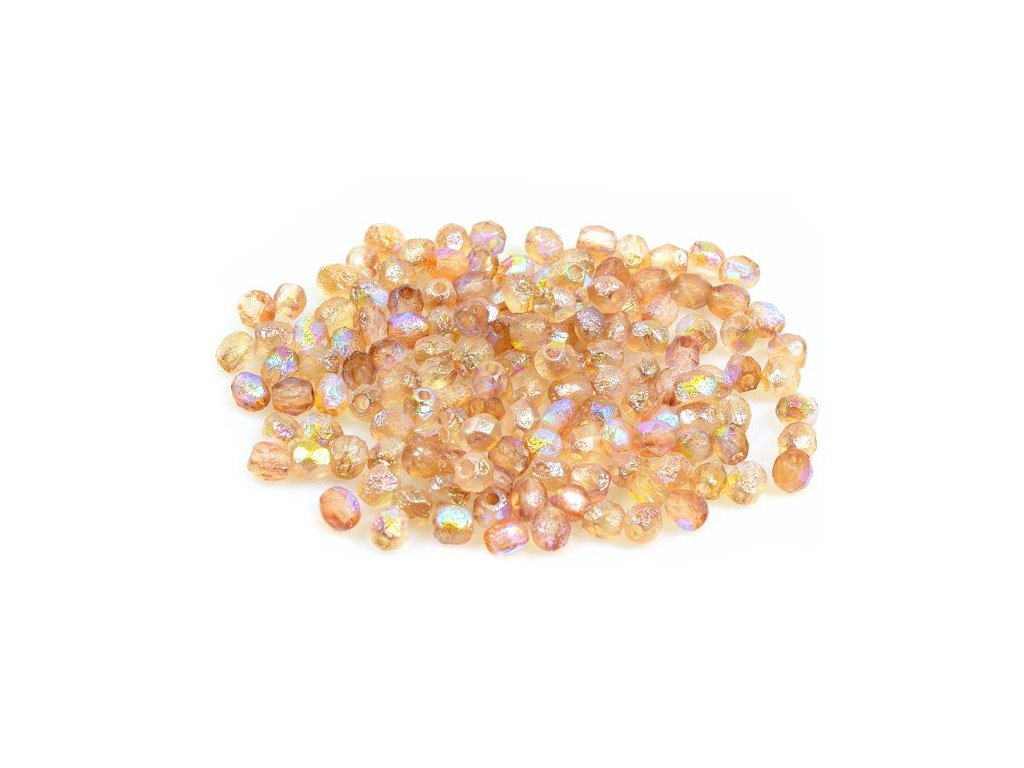 Fire Polished Faceted Beads Round 00030/Lept/98532 Glass Czech Republic