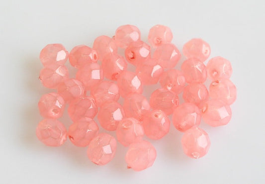 Fire Polished Faceted Beads Round 6 mm, Crystal 37892 (30-37892), Bohemia Crystal Glass, Czechia 15119001