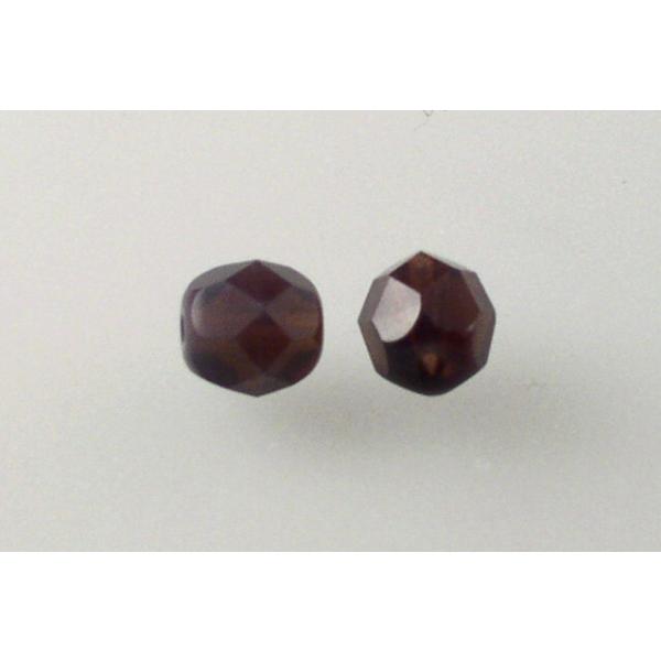 Fire Polished Faceted Beads Round 6 mm, color: 21010, Bohemia Crystal Glass, Czechia 15119001