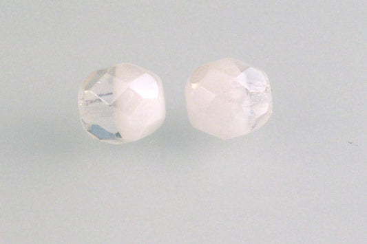 Fire Polished Faceted Beads Round 8 mm, 6000 Hematite (6000-14400), Bohemia Crystal Glass, Czechia 15119001