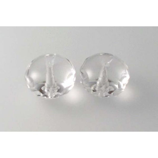 火抛光多面圆珠，水晶（00030），玻璃，捷克共和国