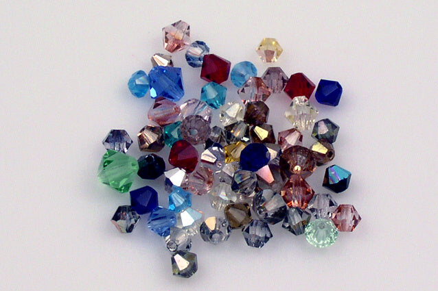 Mc Cut Xilion バイコーン ハイスパークル ビーズ、0 (00000)、ガラス、チェコ共和国