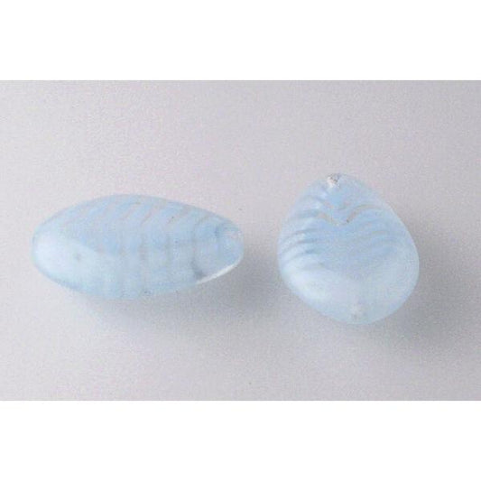 Table Cut Semi-Oval Beads, 8601 (08601), Glass, Czech Republic