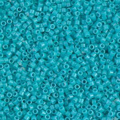 MIYUKI Delica Rocailles Seed Beads, Blue (DB2130), Glass, Japan