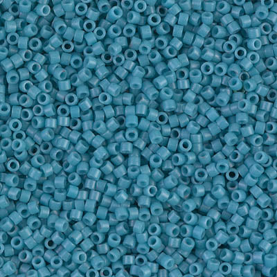 MIYUKI Delica Rocailles Seed Beads, Blue (DB0798), Glass, Japan