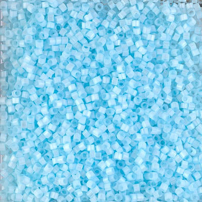 MIYUKI Delica Rocailles Seed Beads, Blue (DB1859), Glass, Japan