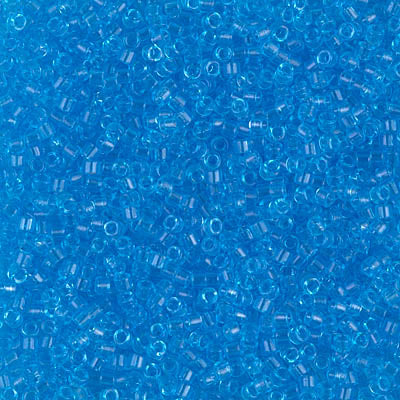 MIYUKI Delica Rocailles Seed Beads, Blue (DB1109), Glass, Japan