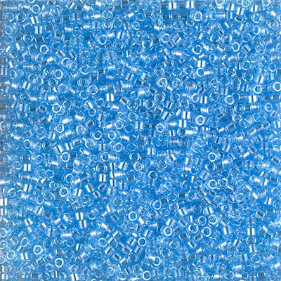 MIYUKI Delica Rocailles Seed Beads, Blue (DB1890), Glass, Japan