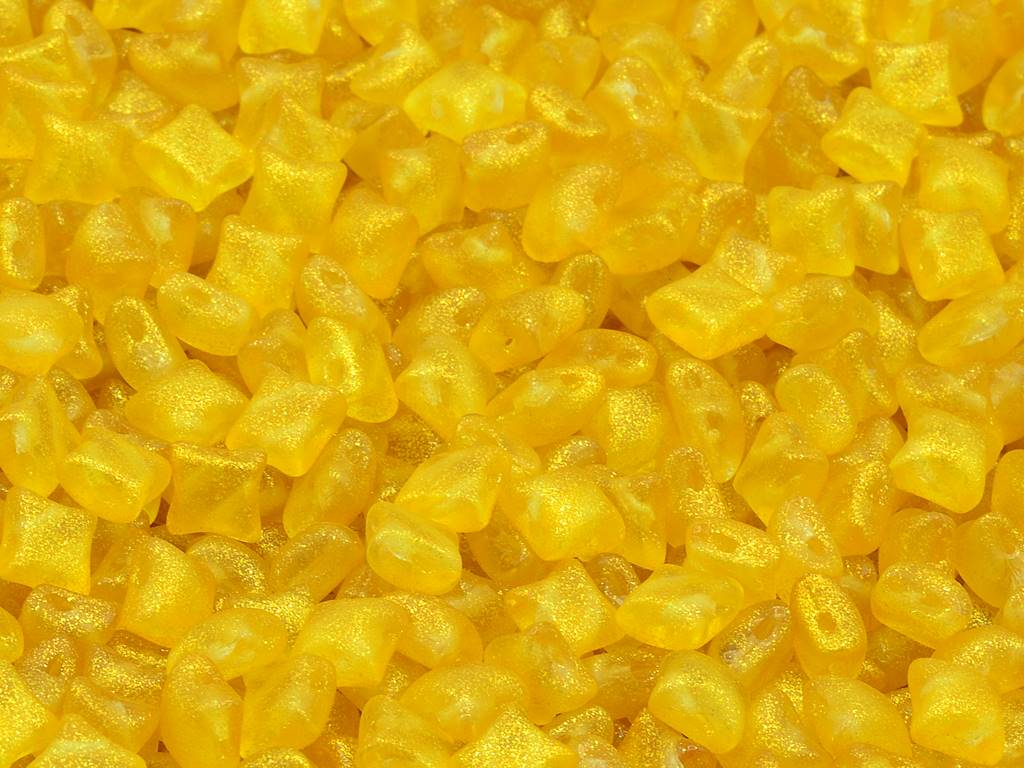 Wibeduo 2-Hole Beads Star Cross, Crystal 541007 (00030-541007), Glass, Czech Republic