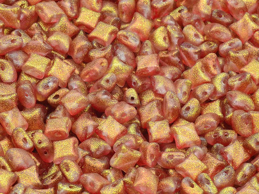 Wibeduo 2穴ビーズ スタークロス クリスタル 542012 (00030-542012) ガラス チェコ共和国