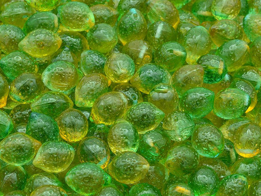 レモンビーズ、クリスタル 48024 (00030-48024)、ガラス、チェコ共和国