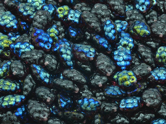 Grape Beads, Transparent Amethyst 27307 (20070-27307), Glass, Czech Republic