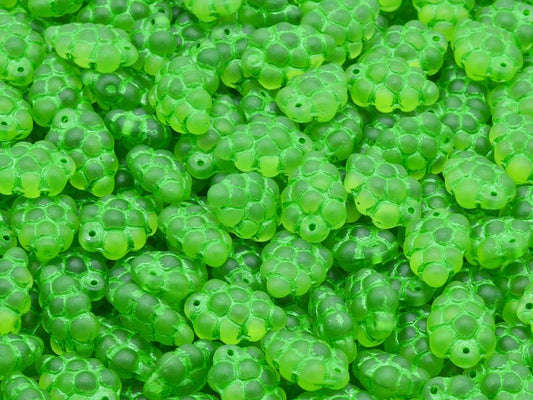 Grape Beads, Transparent Green 84329 (50200-84329), Glass, Czech Republic