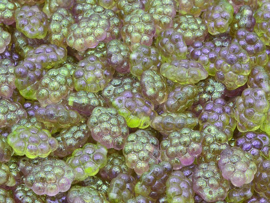 Grape Beads, Crystal 48818 (00030-48818), Glass, Czech Republic