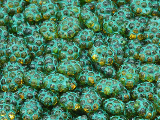 グレープビーズ、クリスタル 96824 (00030-96824)、ガラス、チェコ共和国