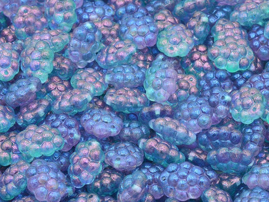 Grape Beads, Crystal 48823 (00030-48823), Glass, Czech Republic