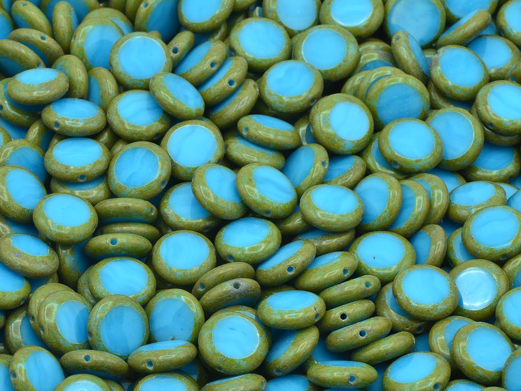 椭圆形桌切珠，63040 石灰华 (63040-86800)，玻璃，捷克共和国