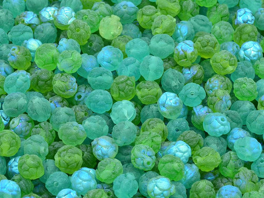 Rose Beads, 99999 Matte Ab (99999-84110-28701), Glass, Czech Republic