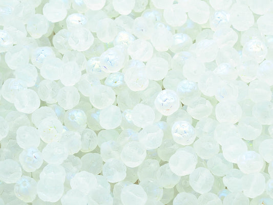 Rose Beads, Crystal Matte Ab (00030-84110-28701), Glass, Czech Republic