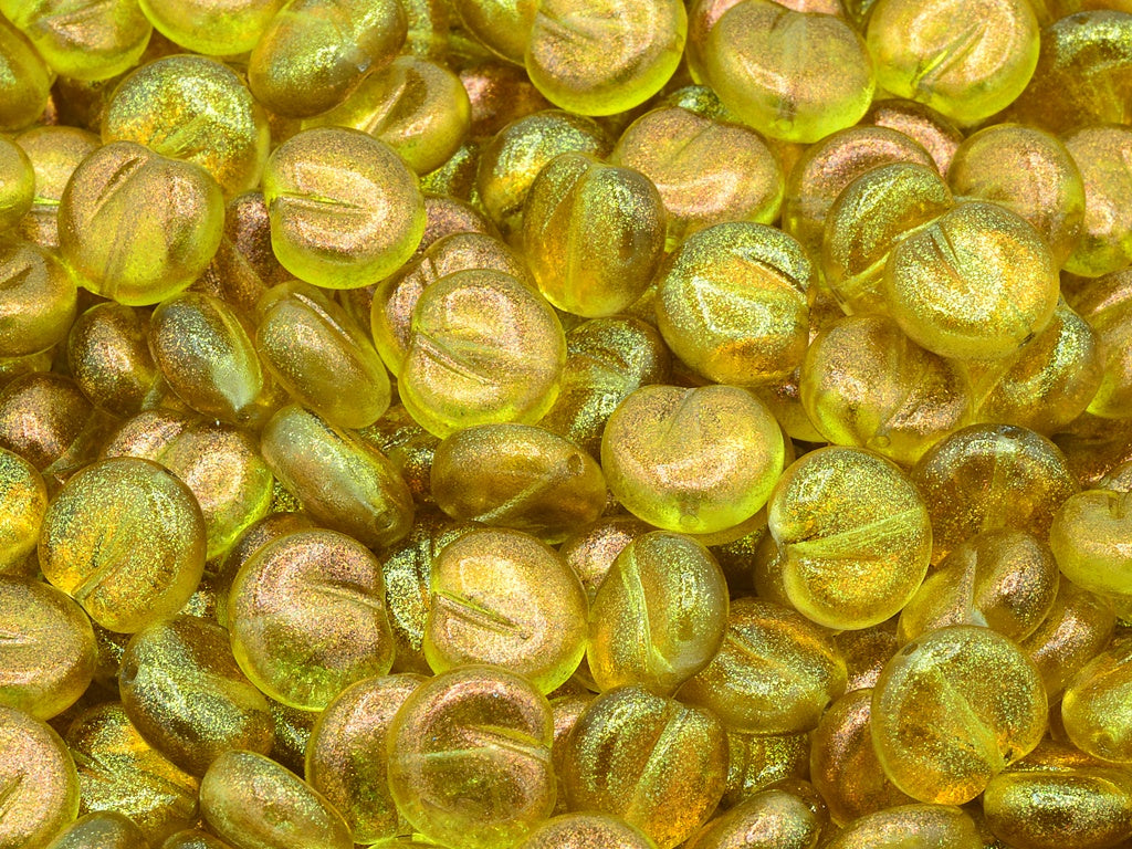 Apple Fruit Beads, Crystal 48808 (00030-48808), Glass, Czech Republic
